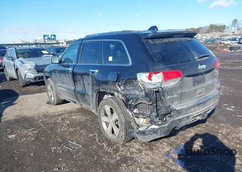 2015 Jeep Grand Cherokee Overland из США, поврежденный, VIN 1C4RJFCG7FC646417